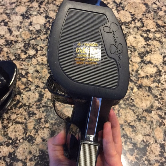 🔥😍Jessica Simpson Black Beauty Platform Shoe😍🔥 - Picture 6 of 7